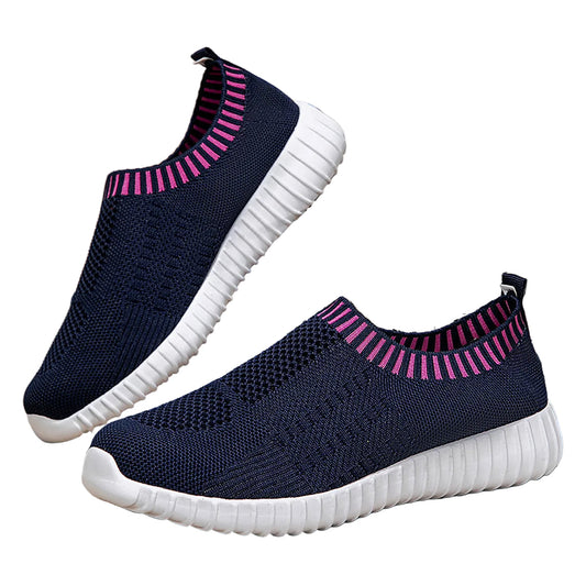 Dam Skor Sneakers Slip-On Flexibla för Aktiv Vardag 0