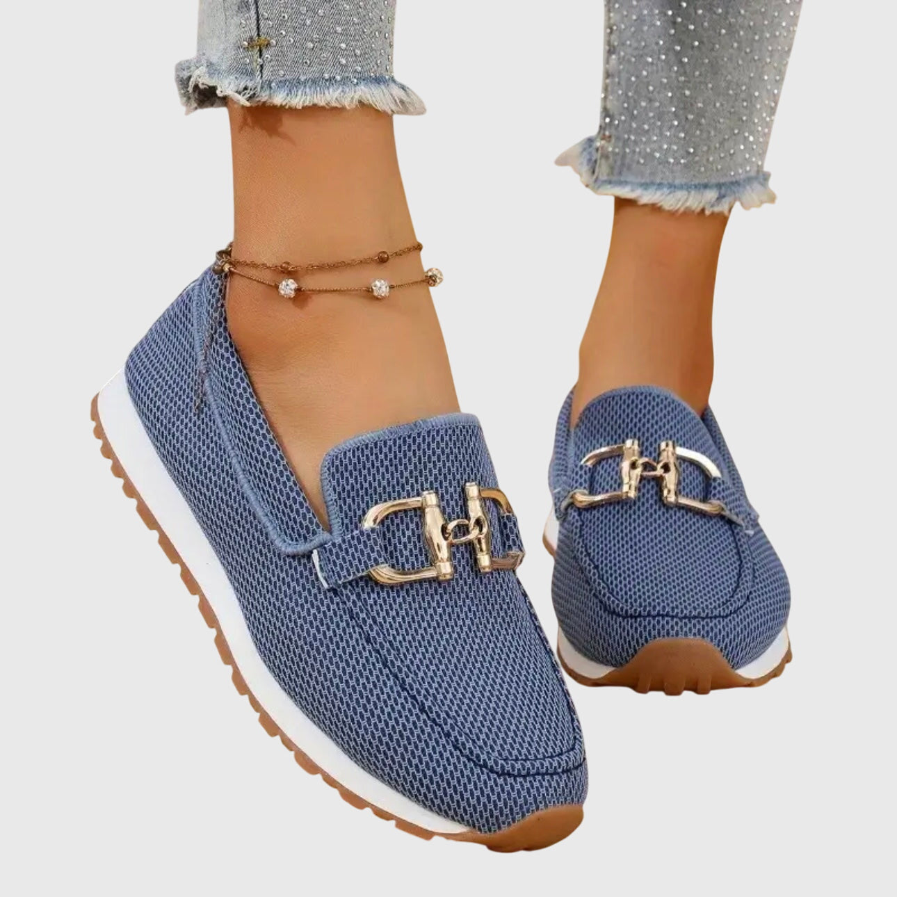 Dam Slip-On Loafers Casual Stil 0