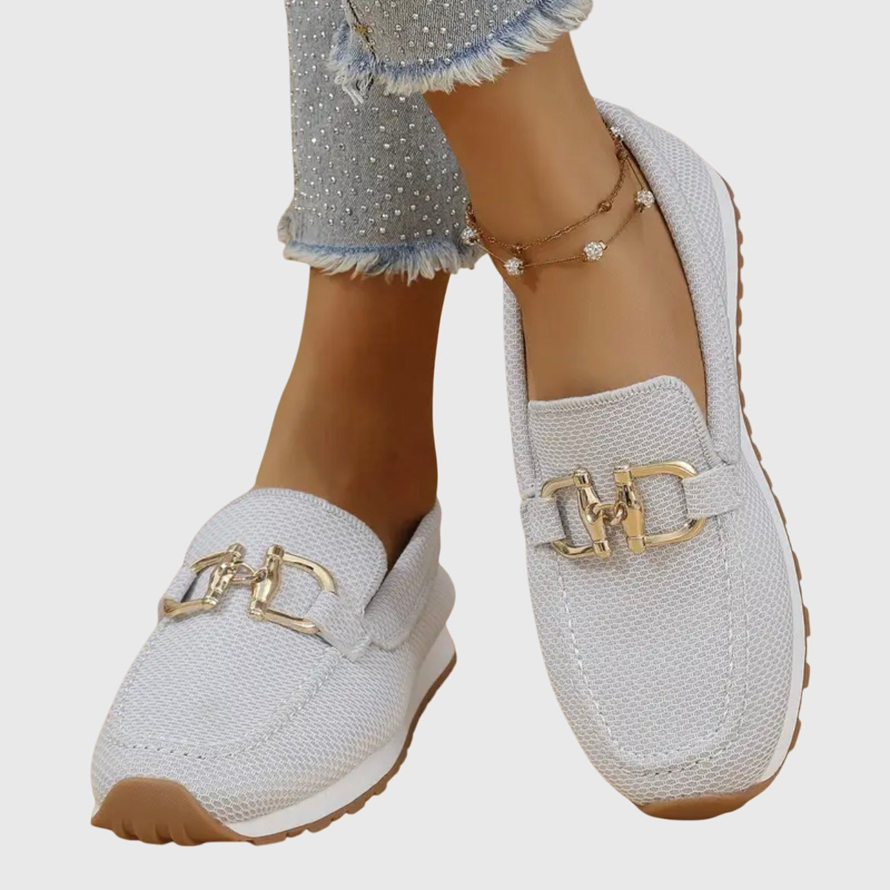 Dam Slip-On Loafers Casual Stil 3