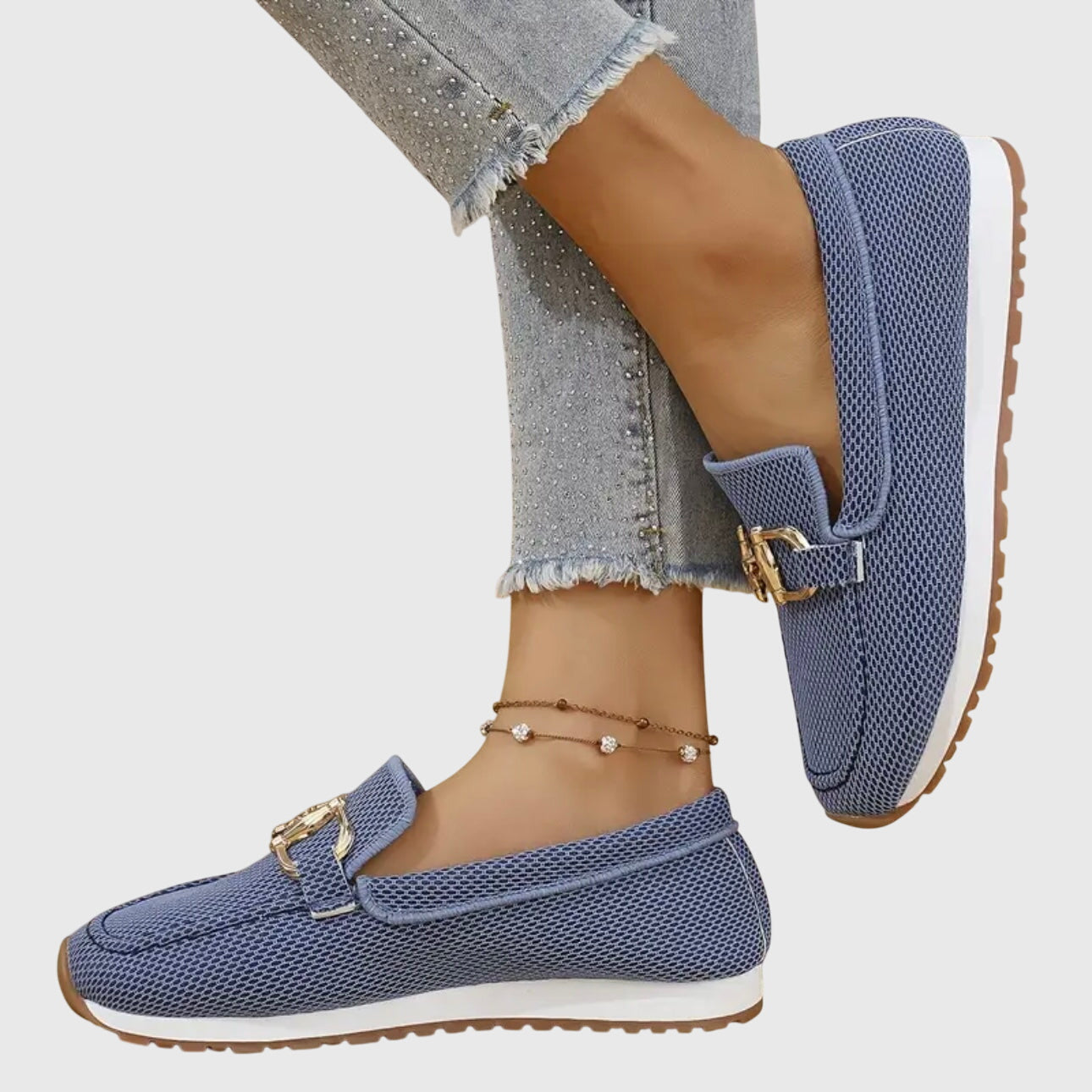 Dam Slip-On Loafers Casual Stil 4