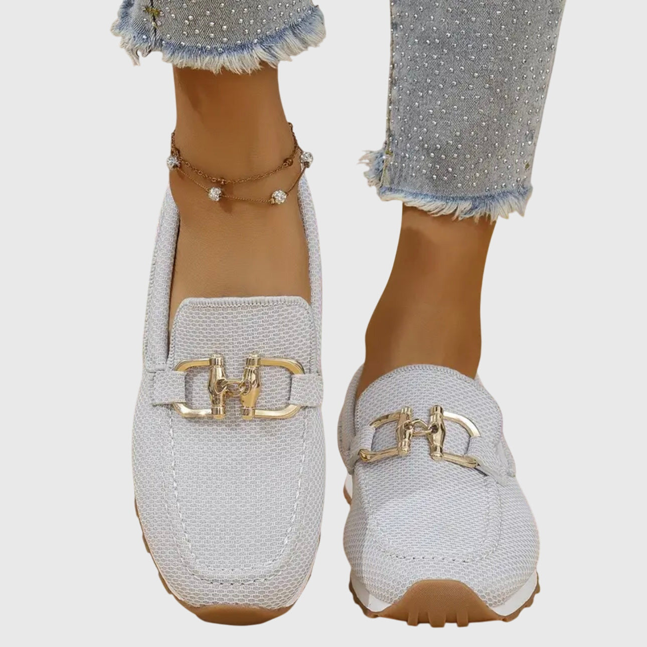 Dam Slip-On Loafers Casual Stil 6