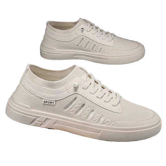 Dam Sneakers Andningsbar Design Med Dämpande Sula 0