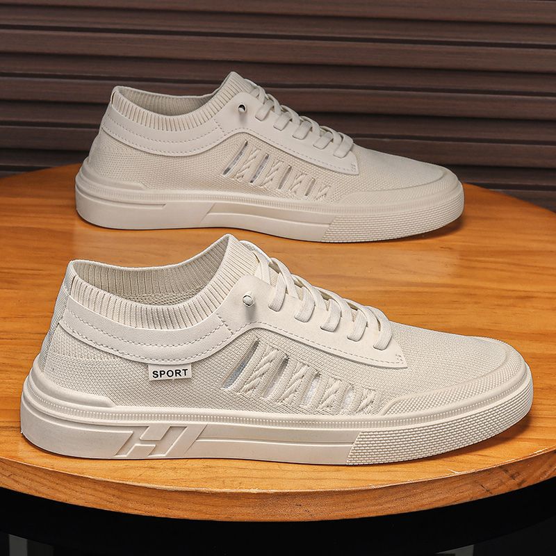 Dam Sneakers Andningsbar Design Med Dämpande Sula 4