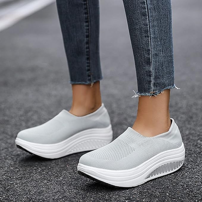 Dam Sneakers Flip Flop Orthopedisk Sula Komfort Skor 4