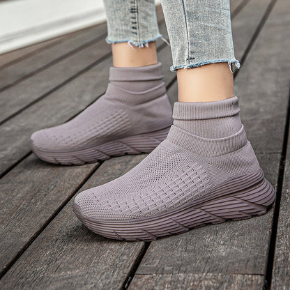 Dam Sneakers Högstickade Modern Design för Vardagsbruk och Fritidsaktiviteter 1