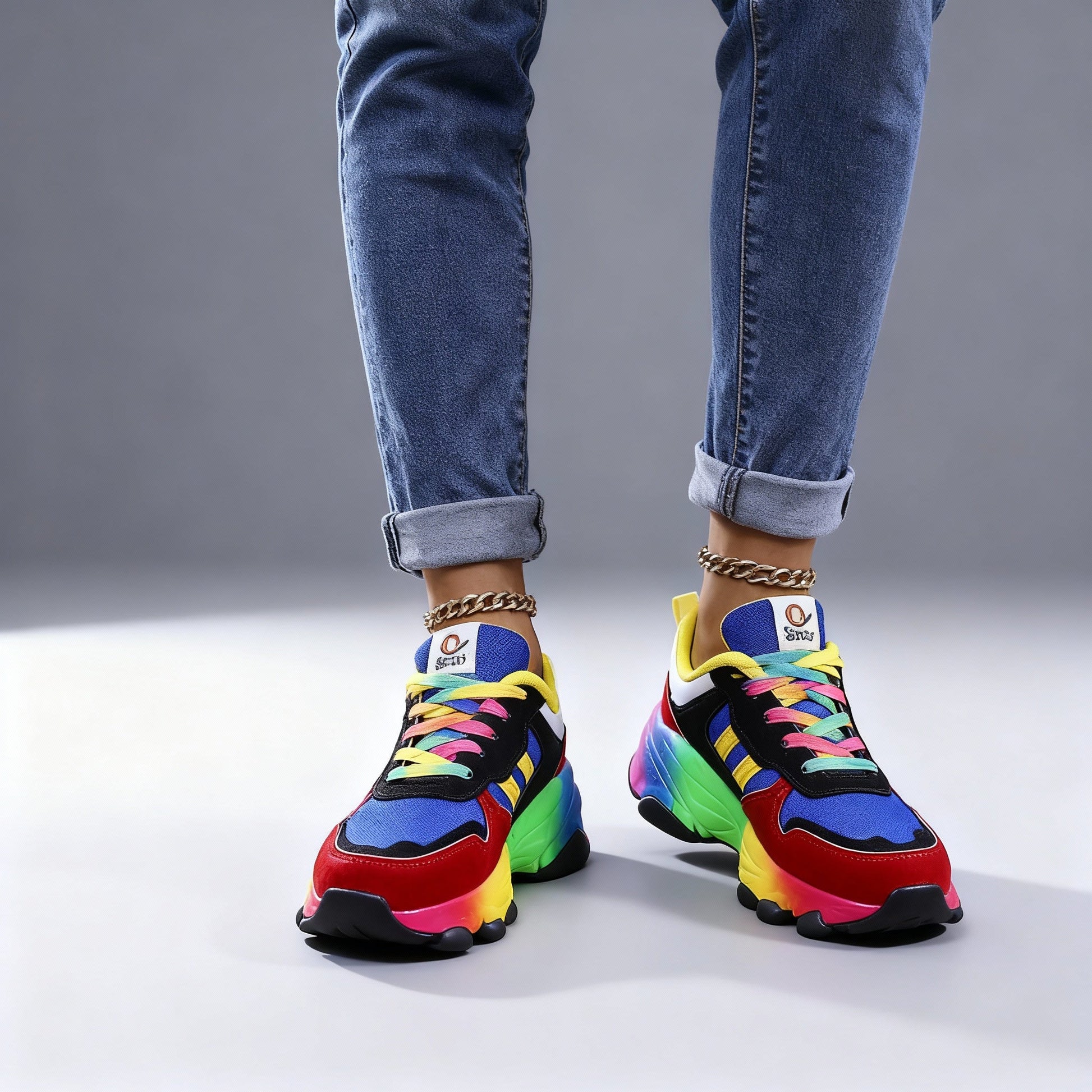 Dam Sneakers Komfortabel Design för Vardagsbruk och Sportaktiviteter 1