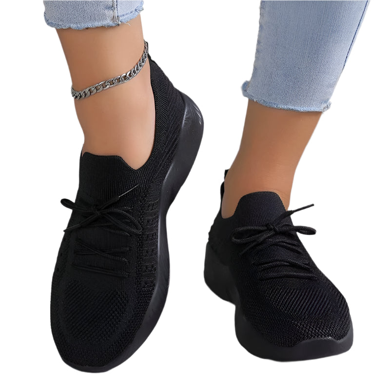 Dam Sneakers Mesh Design för Casual Användning 0