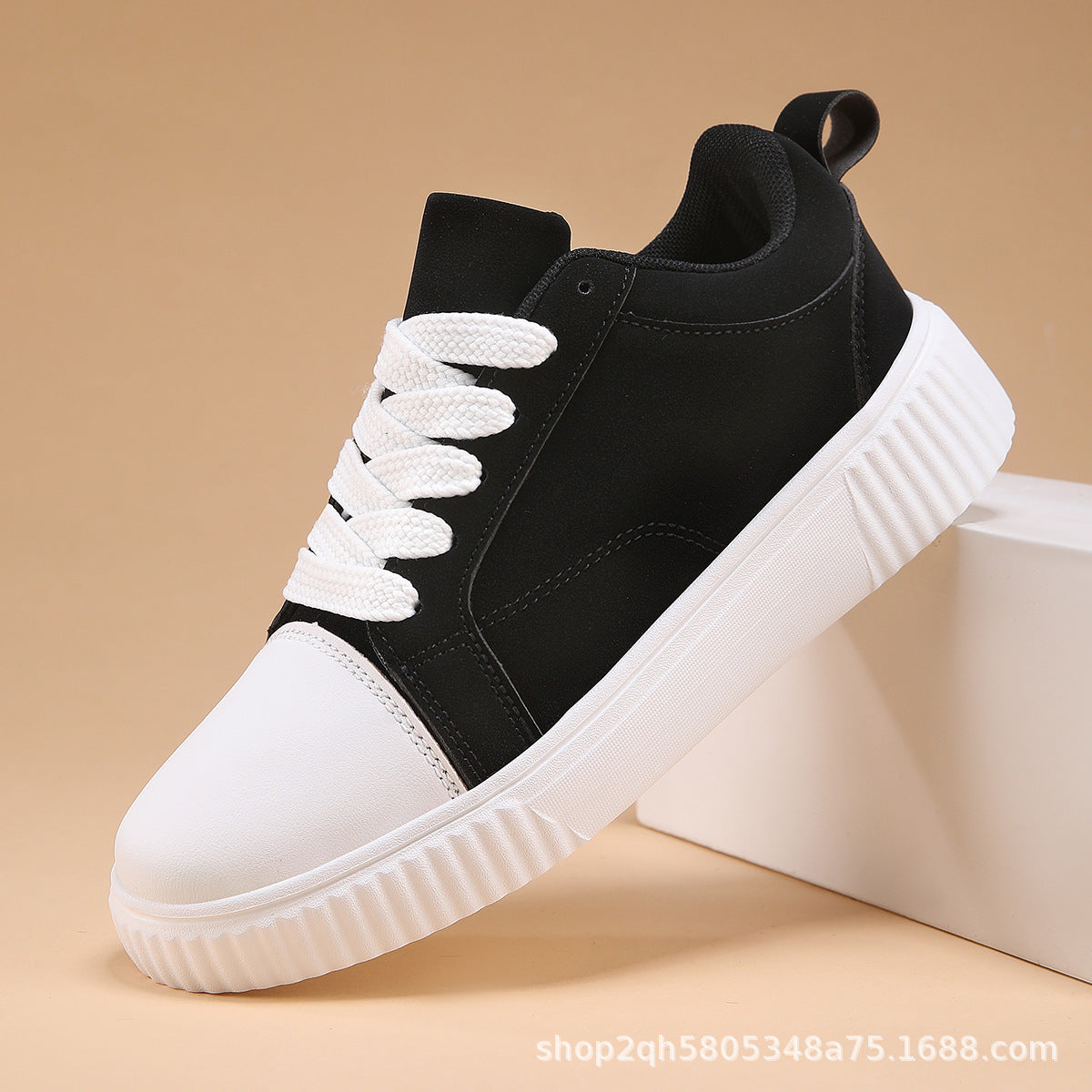Dam Sneakers Modern Design Med Halkfri Sula 3