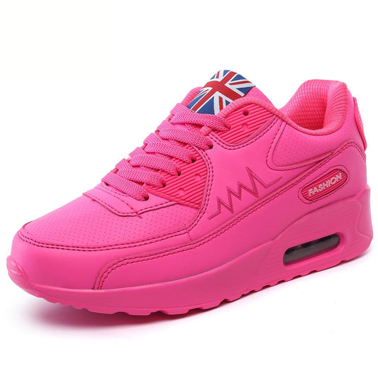 Dam Sneakers Modern Design med Ventilerande Yta och Halkfri Sula 0