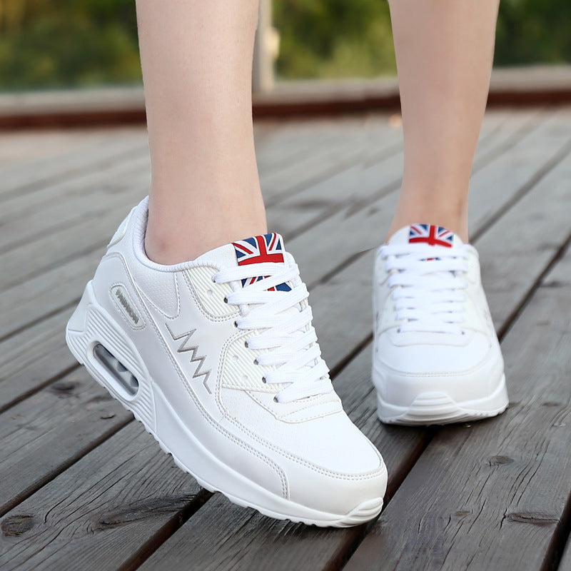 Dam Sneakers Modern Design med Ventilerande Yta och Halkfri Sula 2