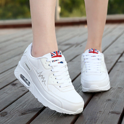 Dam Sneakers Modern Design med Ventilerande Yta och Halkfri Sula 2