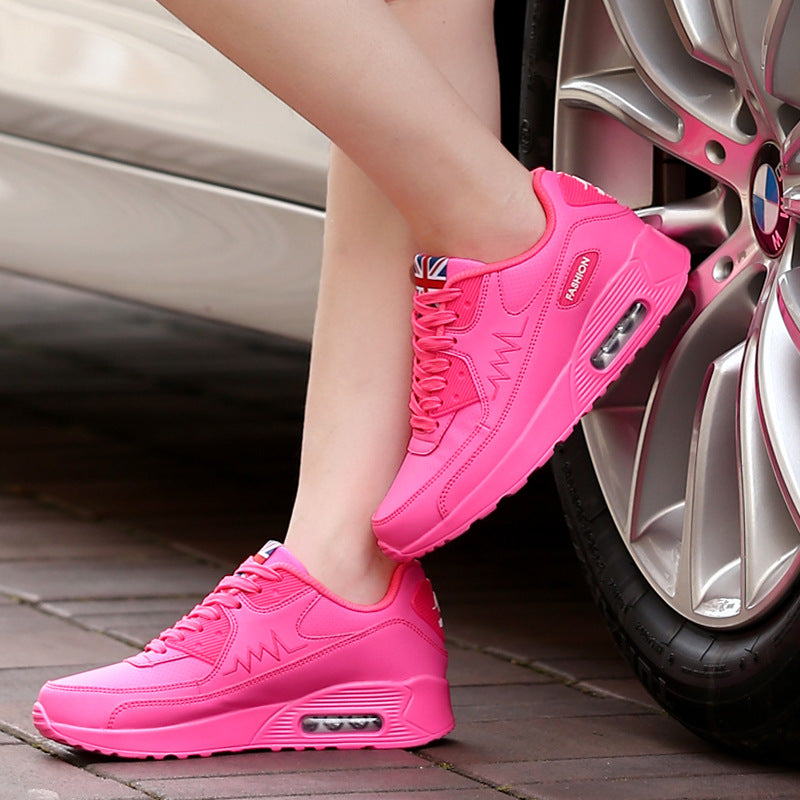 Dam Sneakers Modern Design med Ventilerande Yta och Halkfri Sula 4