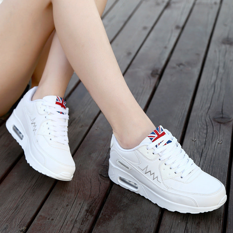 Dam Sneakers Modern Design med Ventilerande Yta och Halkfri Sula 5