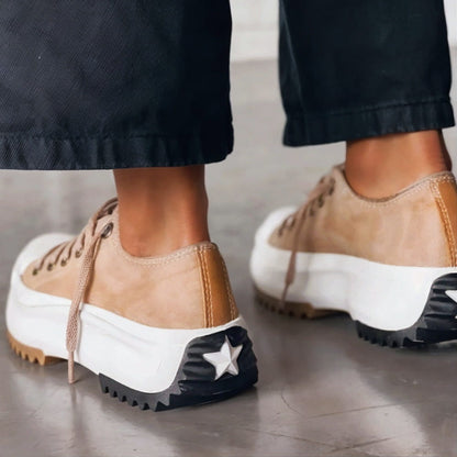 Dam Sneakers Plattform Textil och Syntet 2