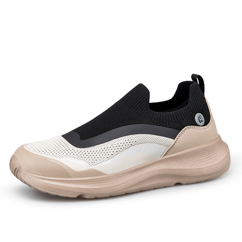Dam Sneakers Slip-On med Halkfri Sula 6