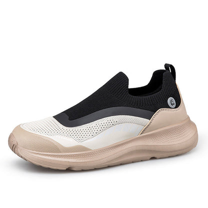 Dam Sneakers Slip-On med Halkfri Sula 6