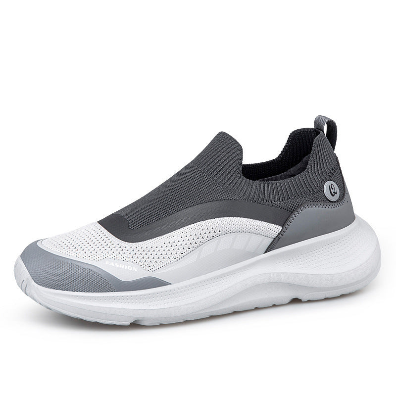 Dam Sneakers Slip-On med Halkfri Sula 7