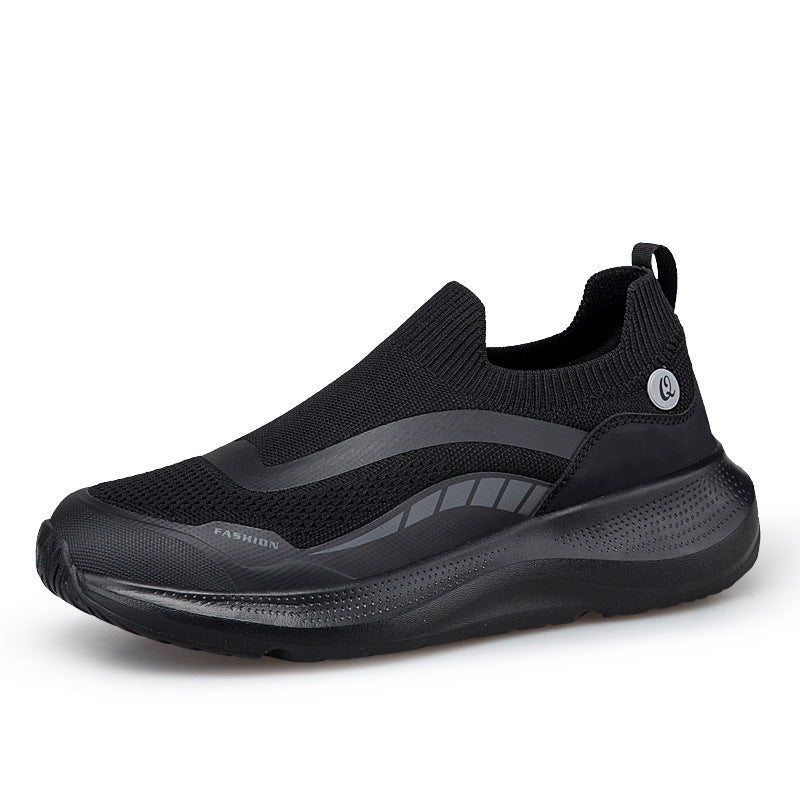 Dam Sneakers Slip-On med Halkfri Sula 8