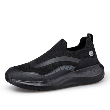 Dam Sneakers Slip-On med Halkfri Sula 8