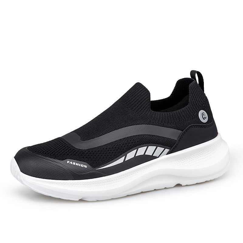 Dam Sneakers Slip-On med Halkfri Sula 9