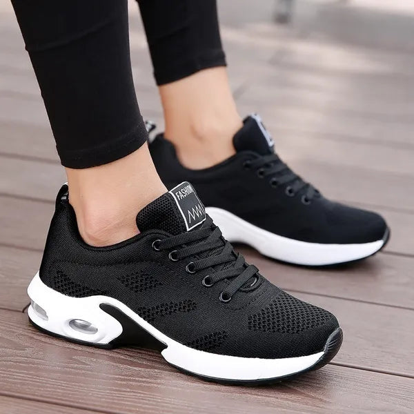 Dam Sneakers Sportig Design 1