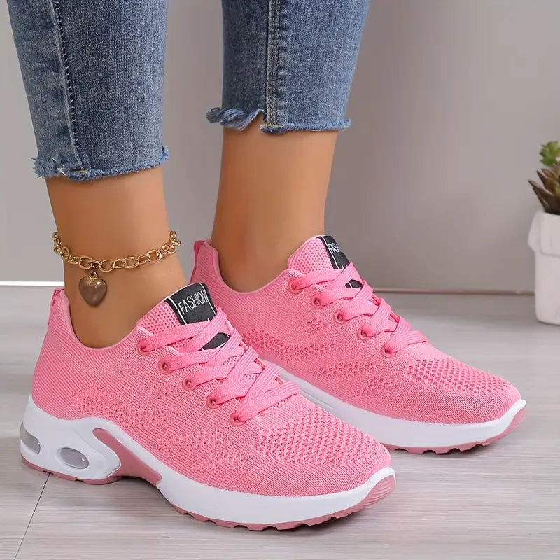 Dam Sneakers Sportig Design 9