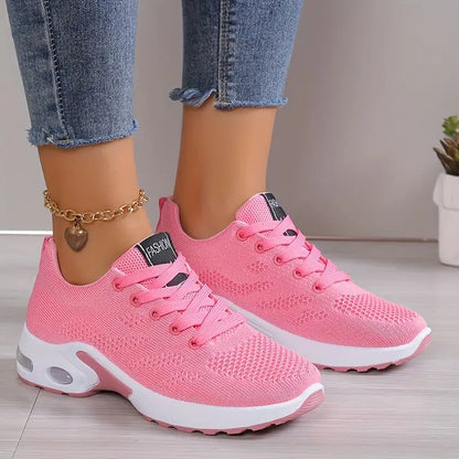 Dam Sneakers Sportig Design 9