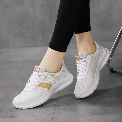Dam Sneakers Sportig Design med Halkfri Sula 1