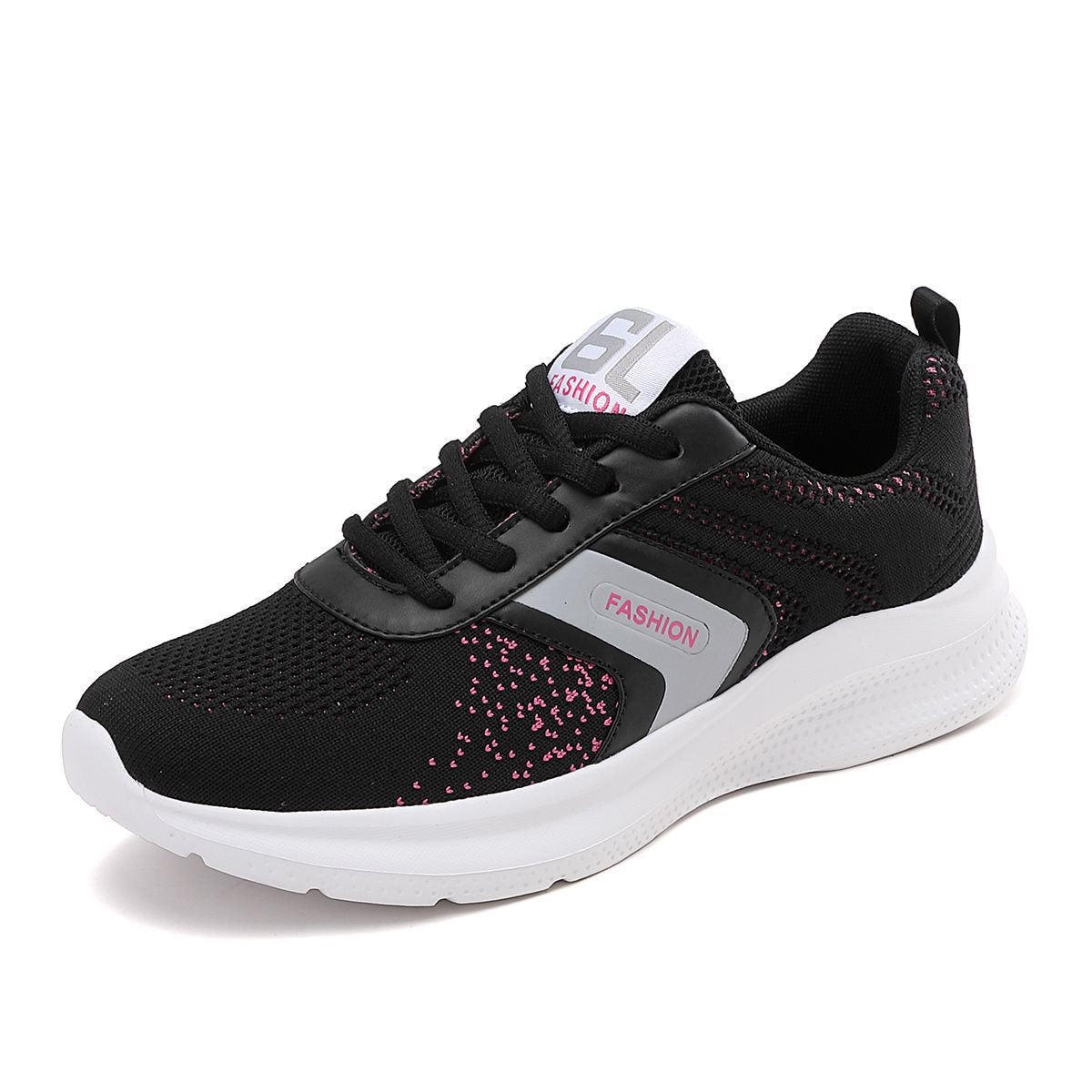 Dam Sneakers Sportig Design med Halkfri Sula 7