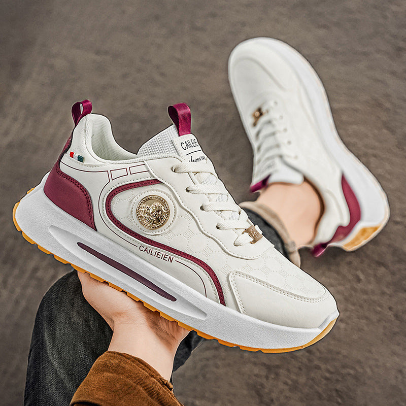 Dam Sneakers Sportig Design med Halkfri Sula och Dämpande Mellansula 4