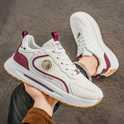 Dam Sneakers Sportig Design med Halkfri Sula och Dämpande Mellansula 4