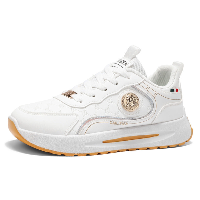 Dam Sneakers Sportig Design med Halkfri Sula och Dämpande Mellansula 5