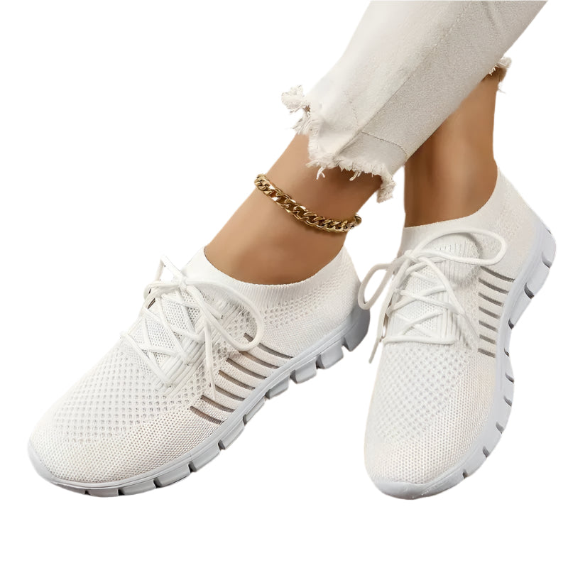 Dam Sneakers Sportig Mesh 0