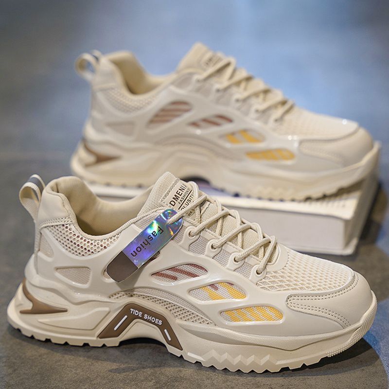 Dam Sneakers Trendig Med Andningsbar Mesh och Stötdämpande Sula 1