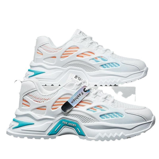Dam Sneakers Trendig Med Andningsbar Mesh och Stötdämpande Sula 4