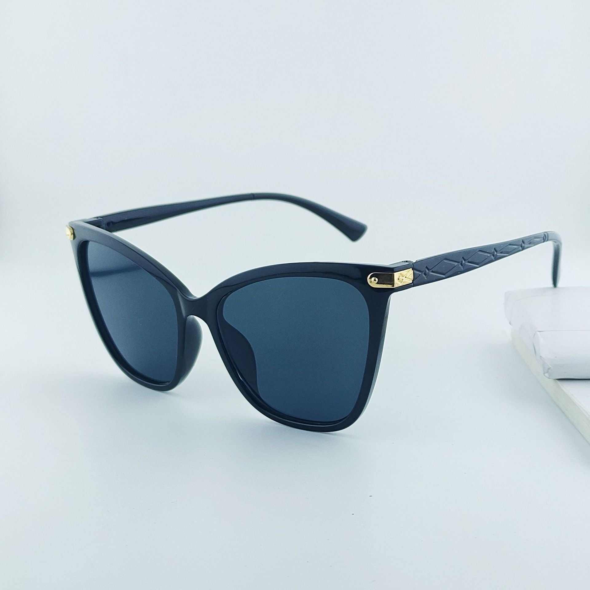 Dam Solglasögon Cat-Eye Trendig Design med UV-Skydd 6