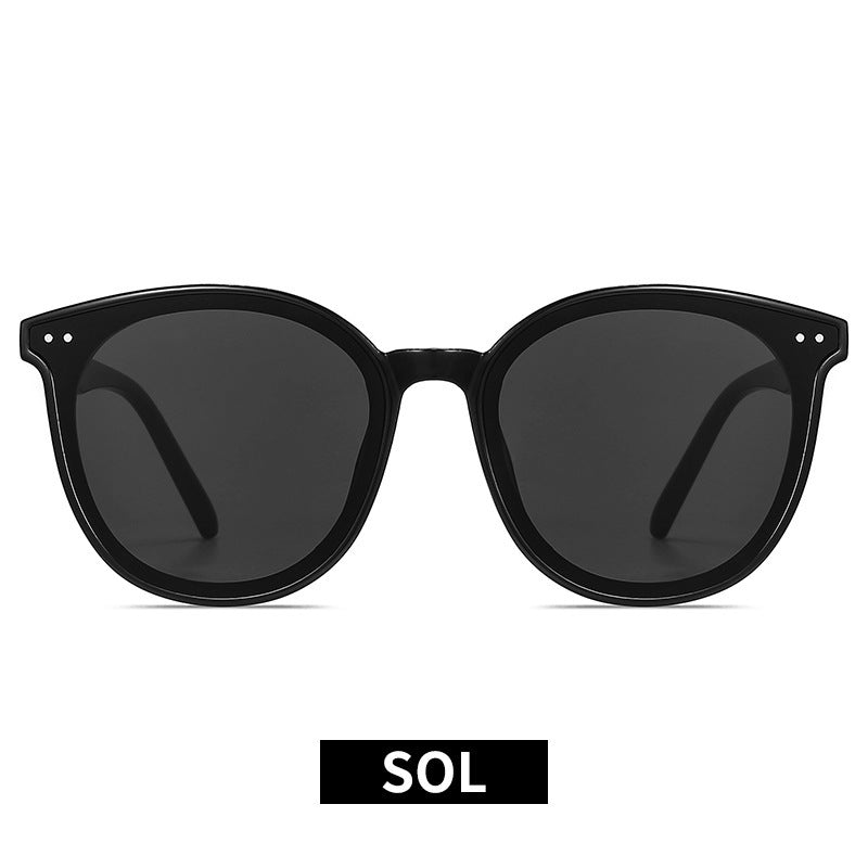 Dam Solglasögon Överdimensionerade Med Modern Design 8