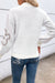 Dam Sweater med Blommotiv och Halvdragkedja 2