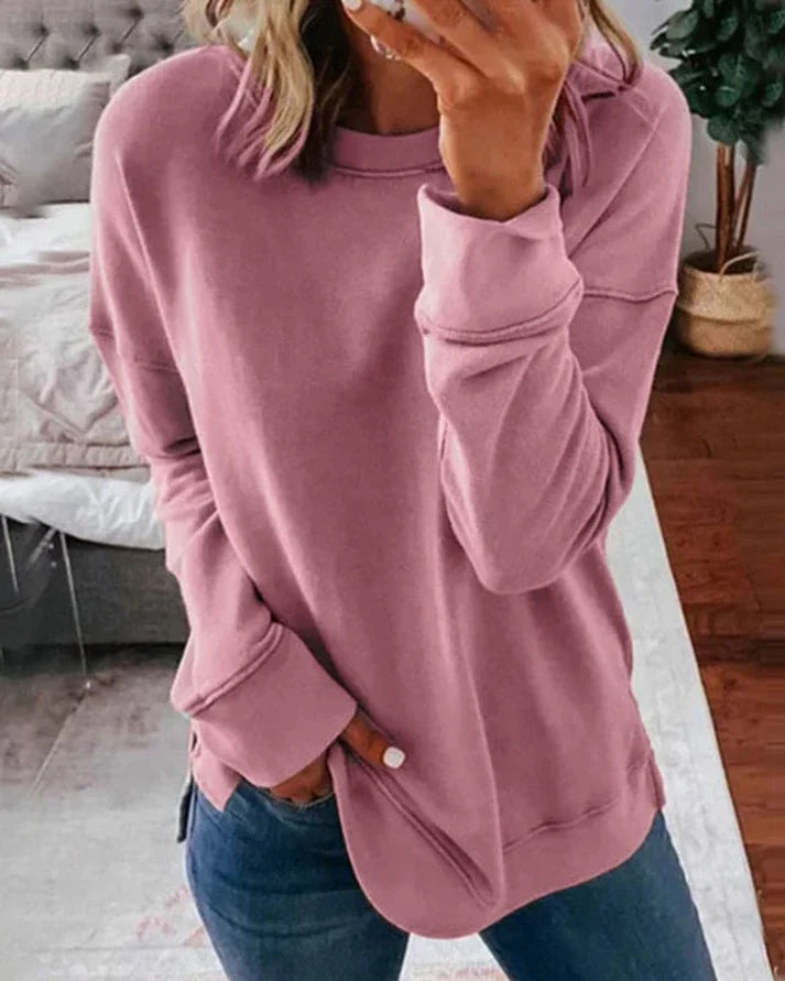 Dam Sweatshirt Fritidsstil 2