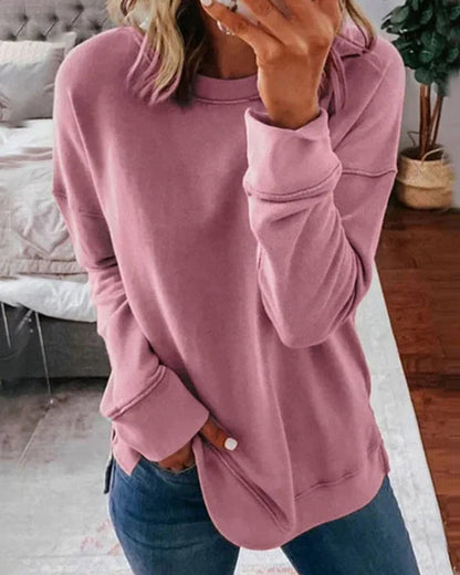 Dam Sweatshirt Fritidsstil 2