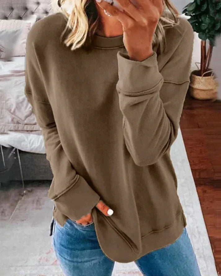Dam Sweatshirt Fritidsstil 4