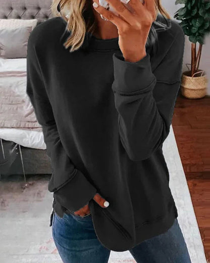 Dam Sweatshirt Fritidsstil 5