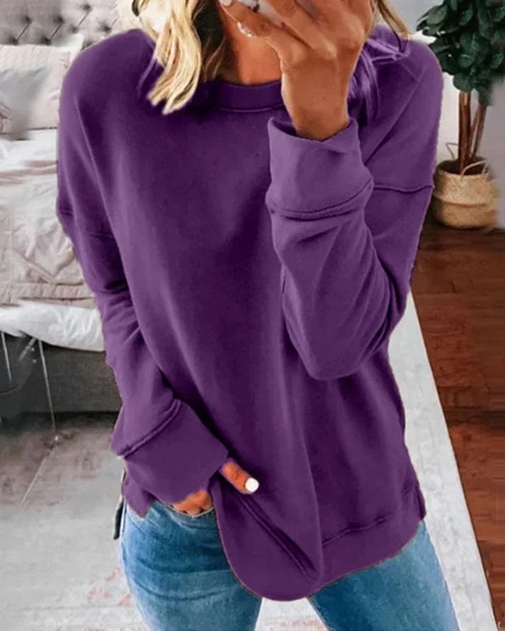 Dam Sweatshirt Fritidsstil 6