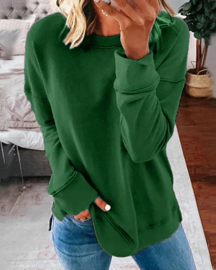 Dam Sweatshirt Fritidsstil 7