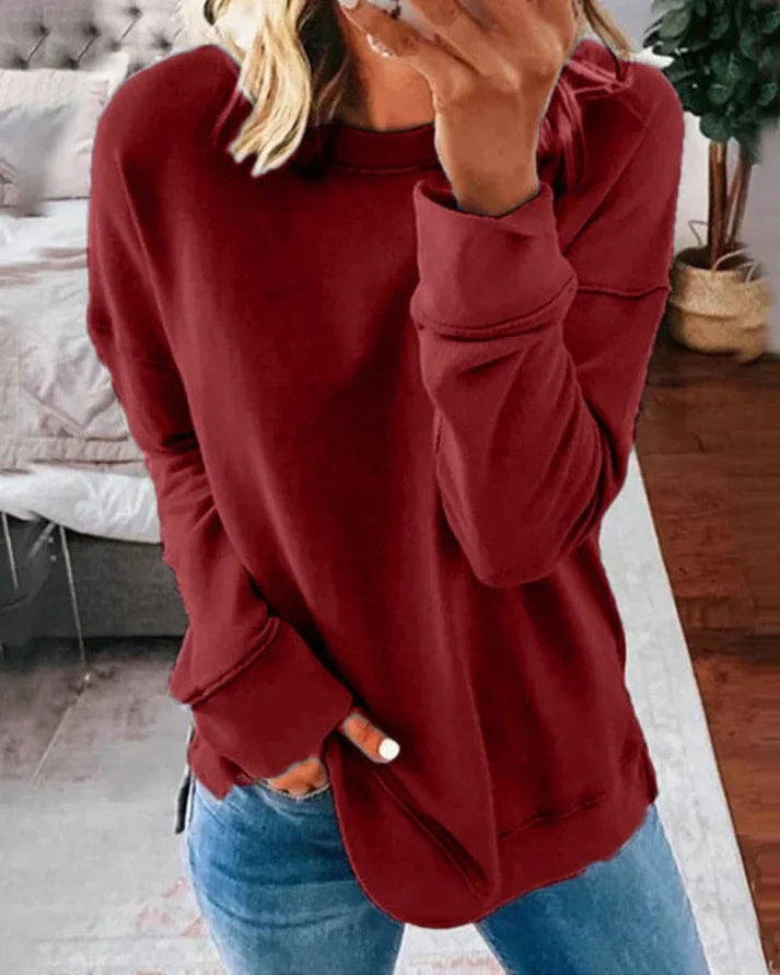 Dam Sweatshirt Fritidsstil 8