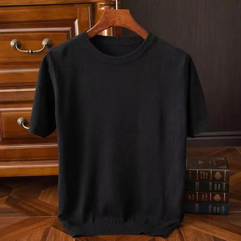 Dam T-shirt Enkel Design 100% Cashmere 5