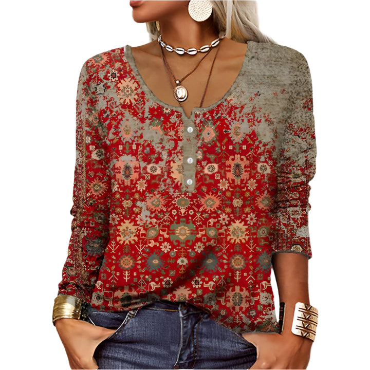 Dam Top Vintage Design Atmungsaktivt Material 0