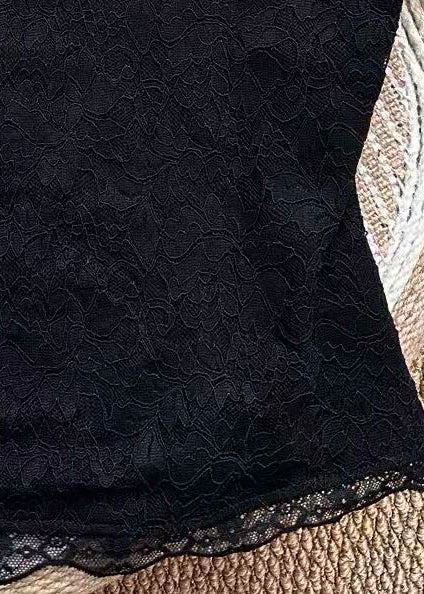 Dam Topp med Slash Halsringning och Rosett Detalj 3