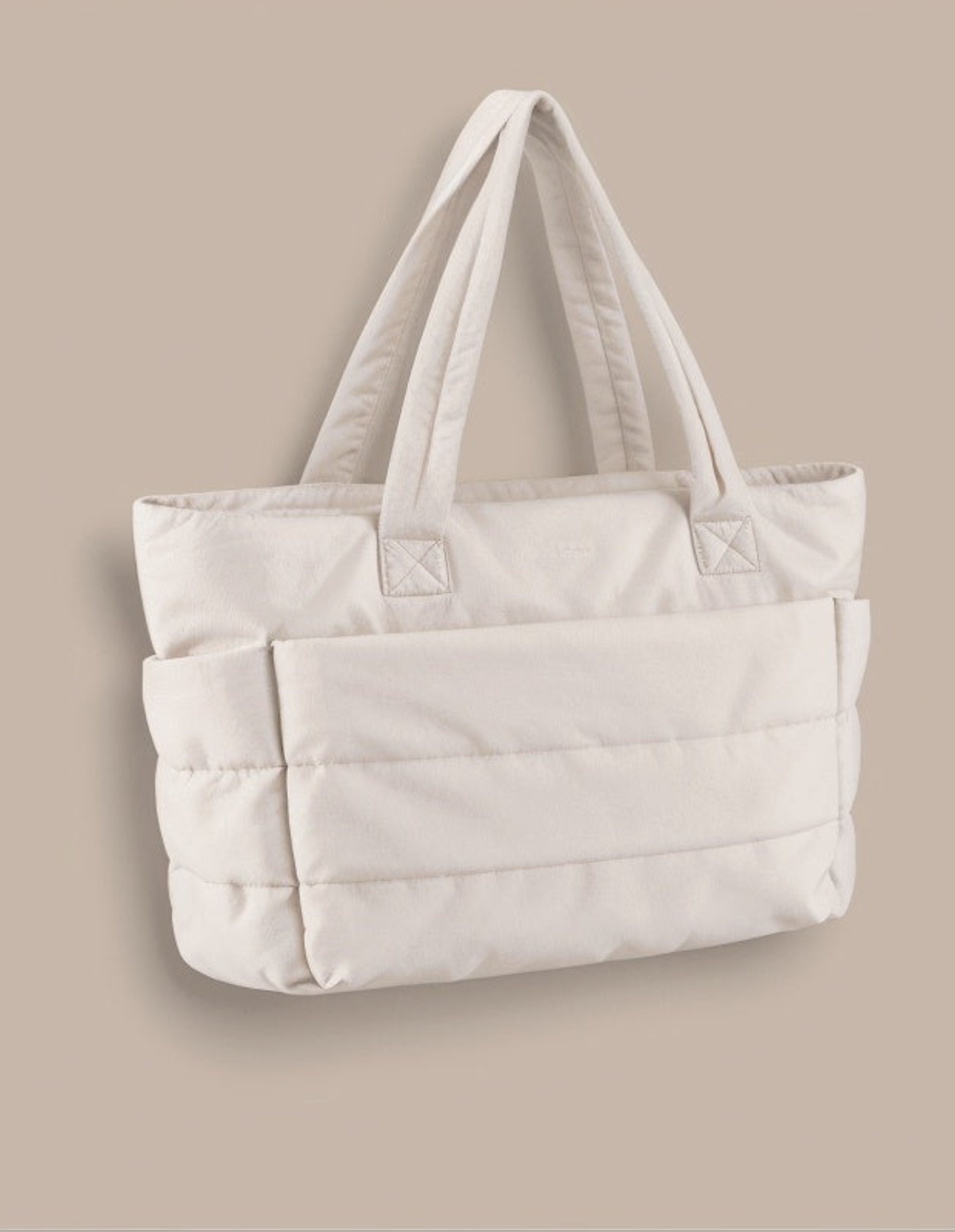 Dam Tote Bag Trendig Puffer Design 1