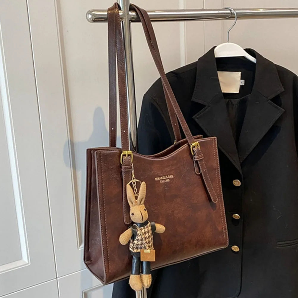 Dam Tote Väska Charmig PU Läder 3